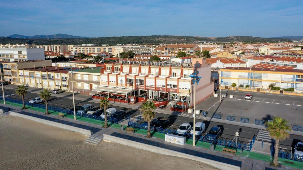 Logis Hotel & Restaurant Mediterranee Port-la-Nouvelle Eksteriør bilde