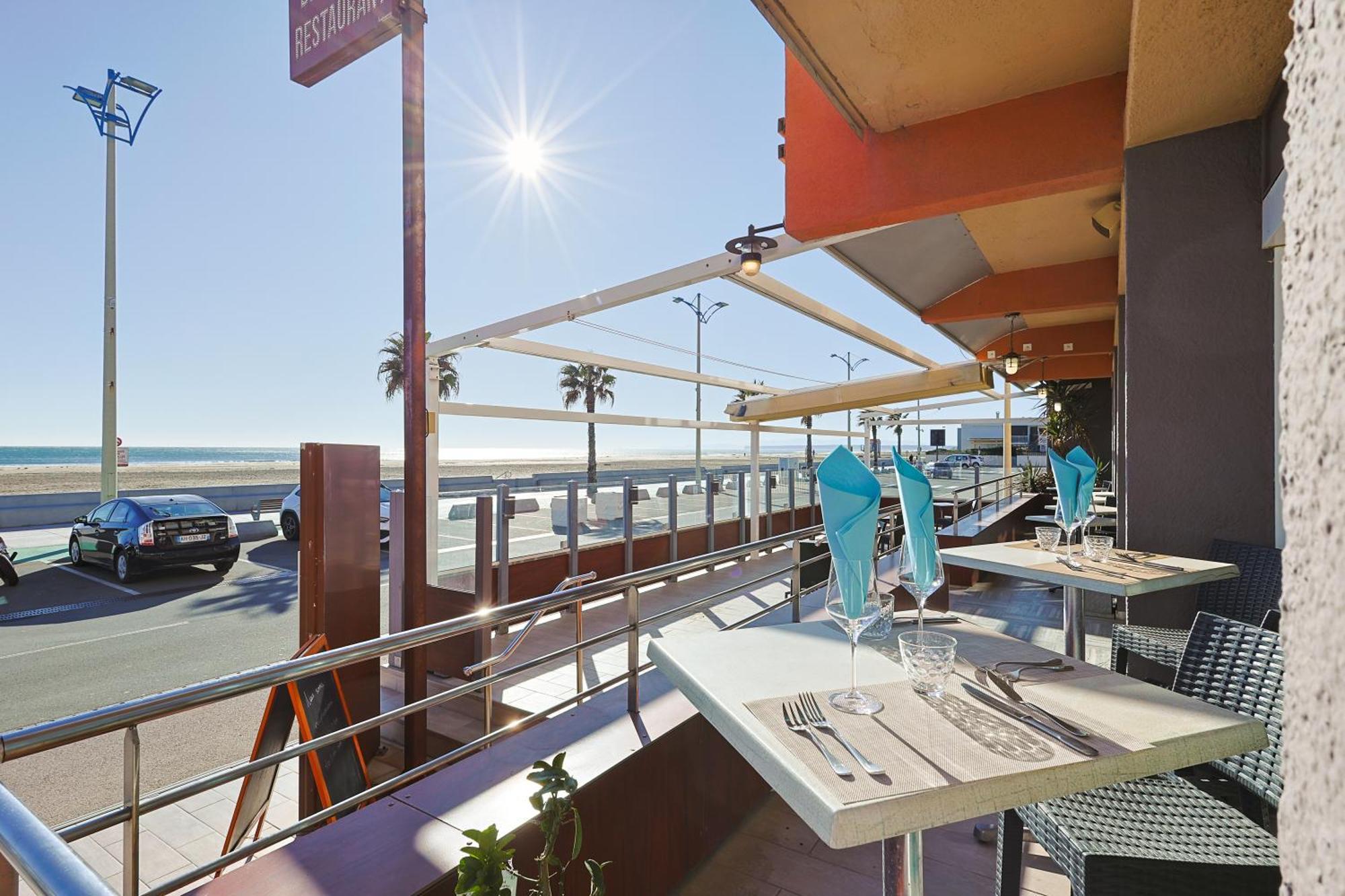 Logis Hotel & Restaurant Mediterranee Port-la-Nouvelle Eksteriør bilde