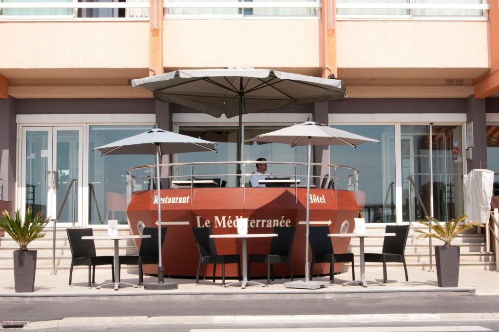 Logis Hotel & Restaurant Mediterranee Port-la-Nouvelle Eksteriør bilde
