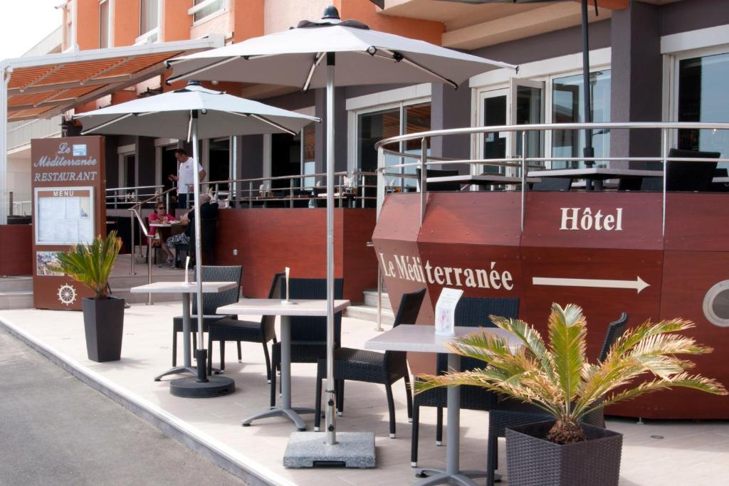Logis Hotel & Restaurant Mediterranee Port-la-Nouvelle Eksteriør bilde